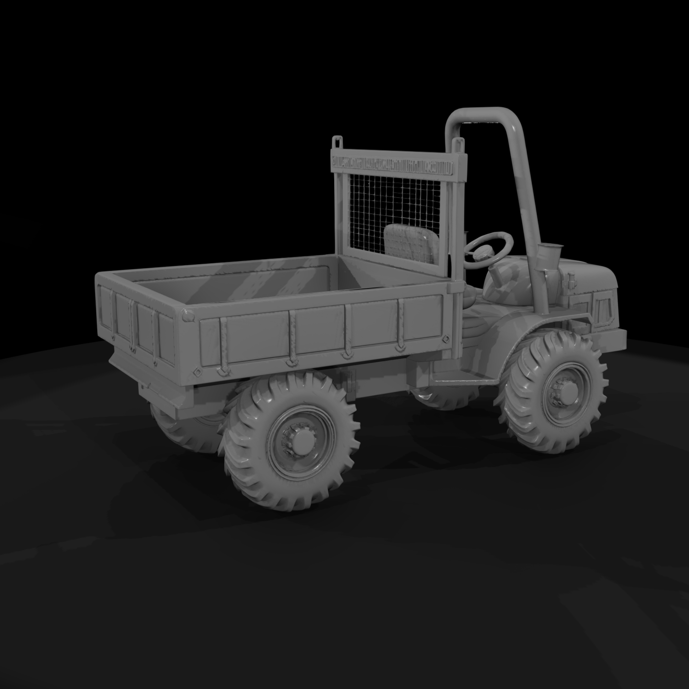 Compact Farm Transporter Tractor Trailer