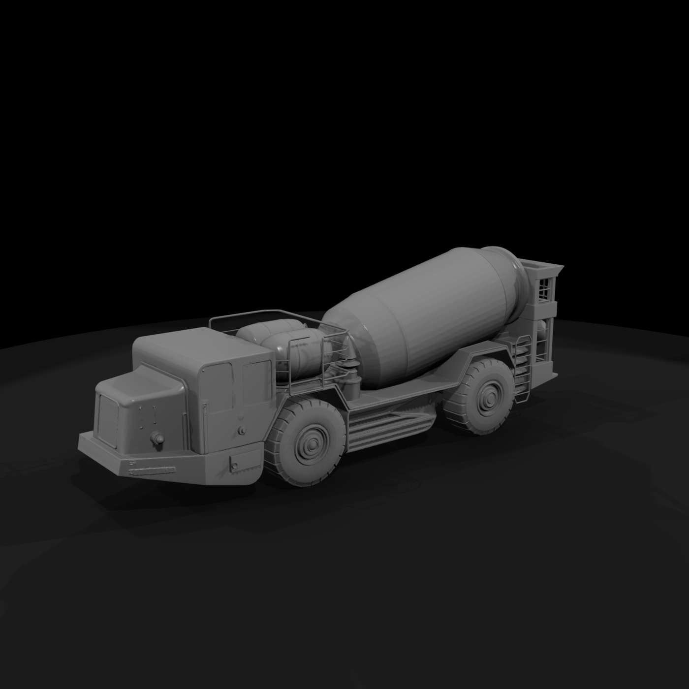 concrete agitator truck 2
