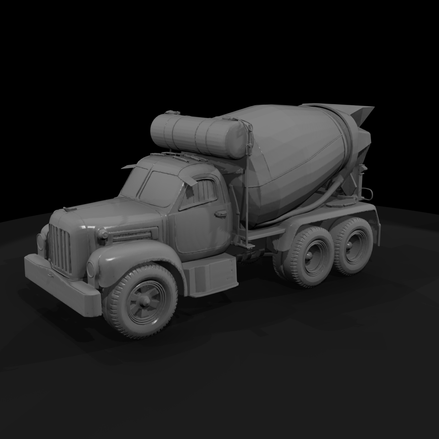 concrete mixer truck 2