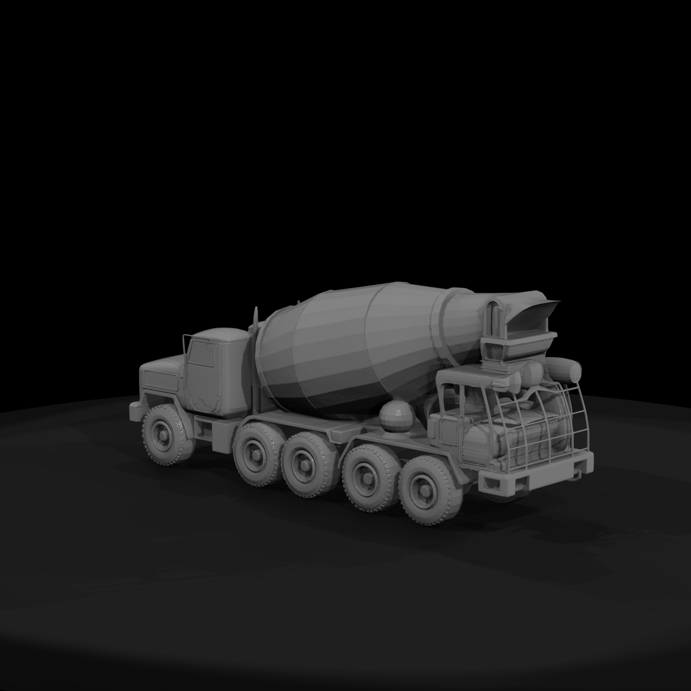 concrete mixer truck 5 2
