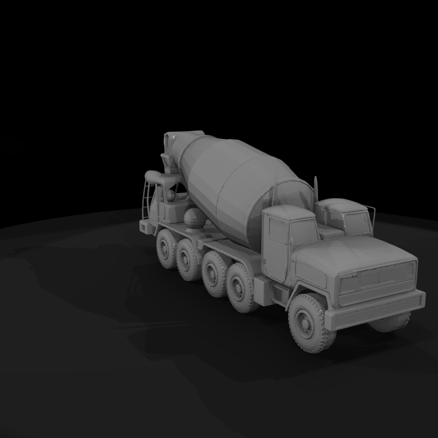 concrete mixer truck 5 2