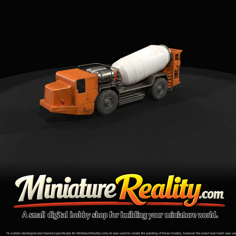 concrete agitator truck 2