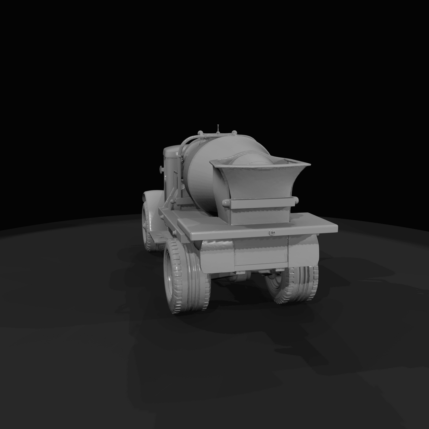 Concrete Mixer Truck (1960) — - 1960