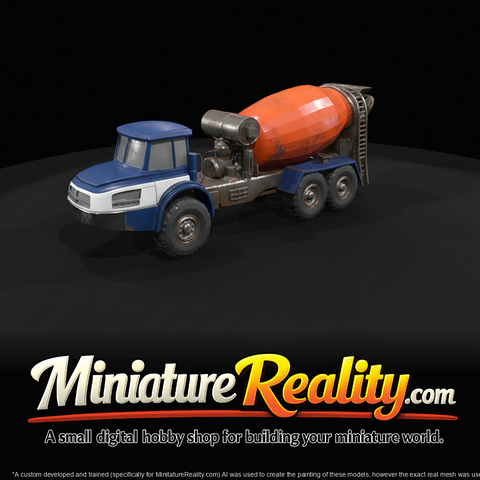 concrete mixer truck 2 2
