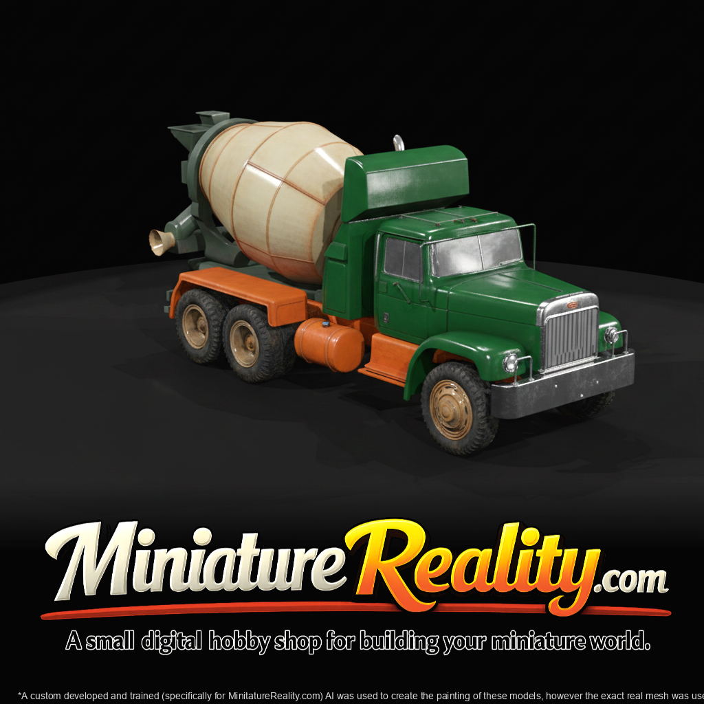 Concrete Mixer Truck (1950s)