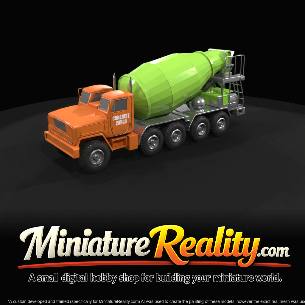 Concrete Mixer Truck (1950s)
