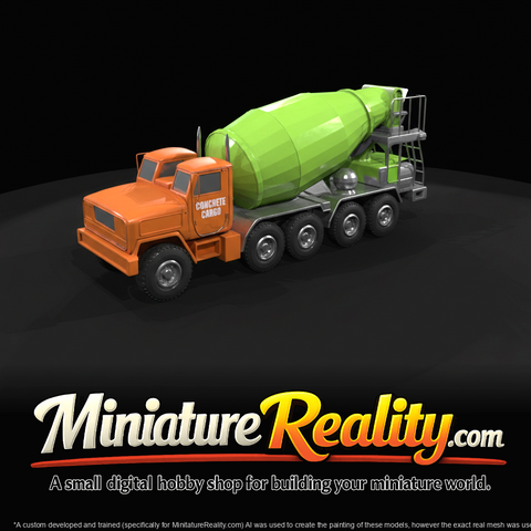 Concrete Mixer Truck (1950s)
