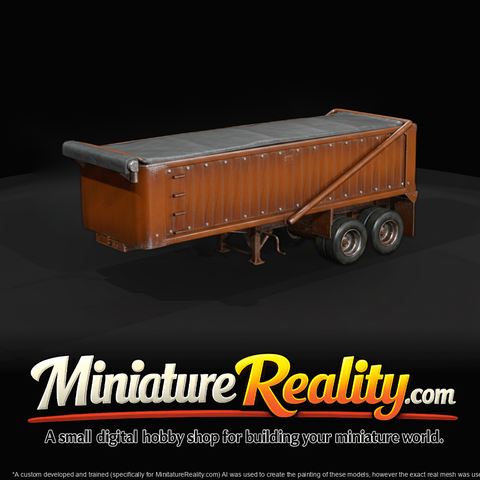 Covered End-Dump Trailer