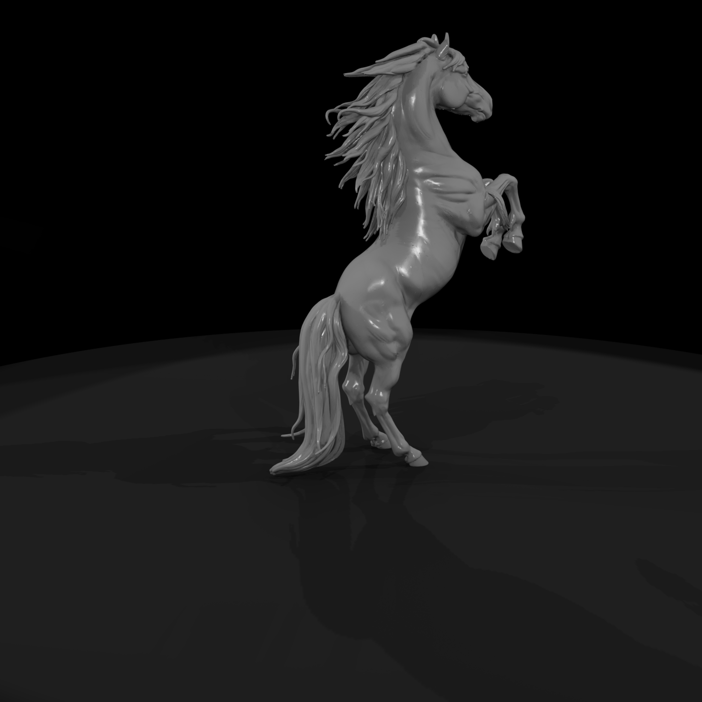Cream Horse Miniature (HO /