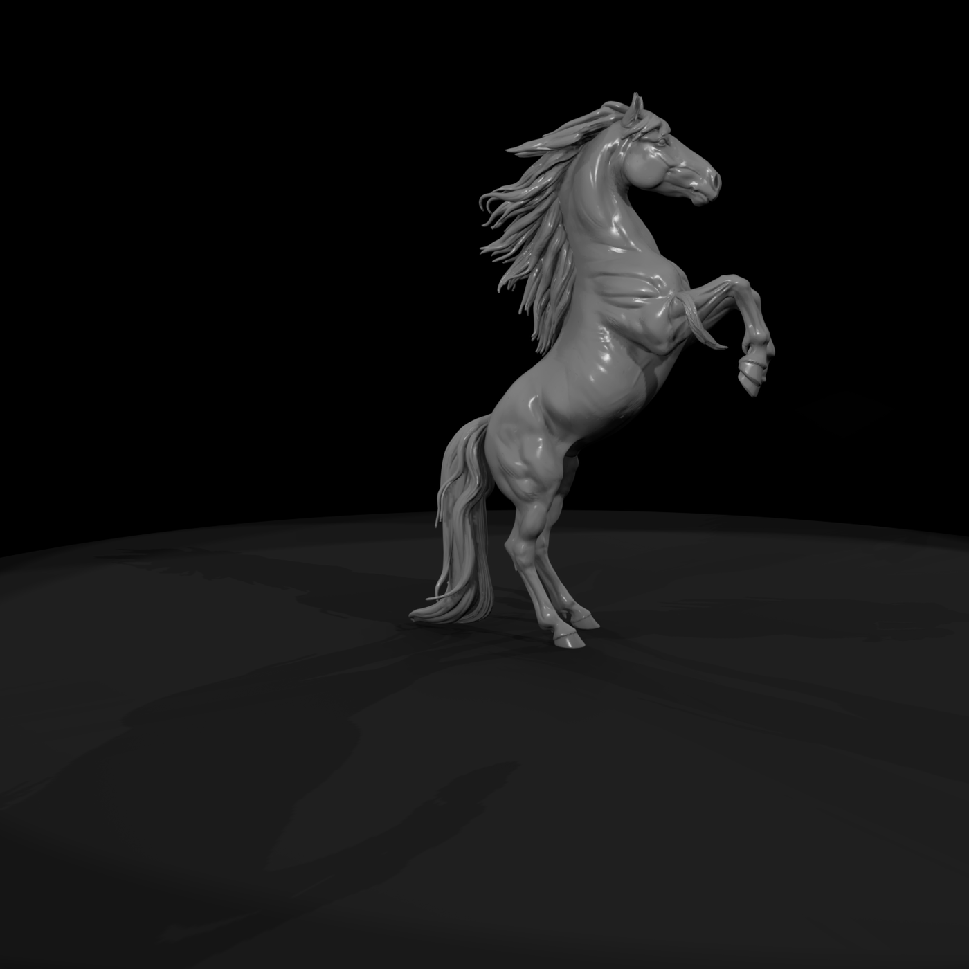 Cream Horse Miniature (HO /