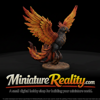 Ash Crest Firebird miniature, three-quarter view — thumbnail 1