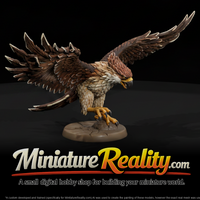Storm Talon Falcon Beast miniature, three-quarter view — thumbnail 1