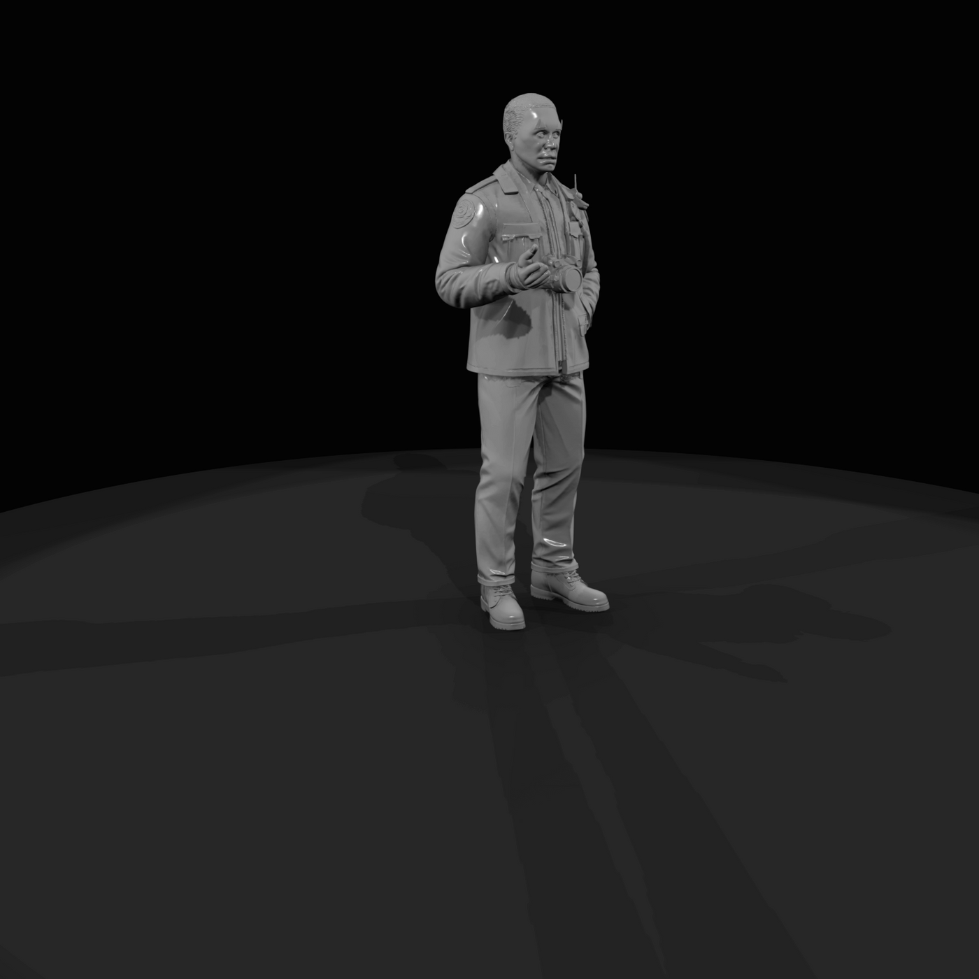 Crime Scene Officer Marcus Thompson (2010s)