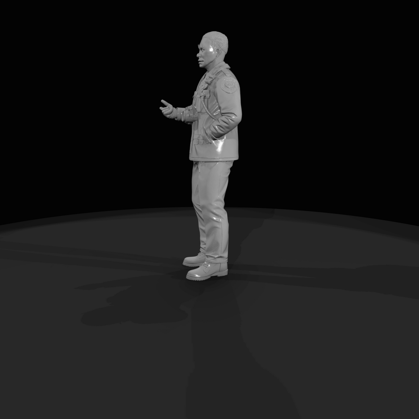 Crime Scene Officer Marcus Thompson (2010s)