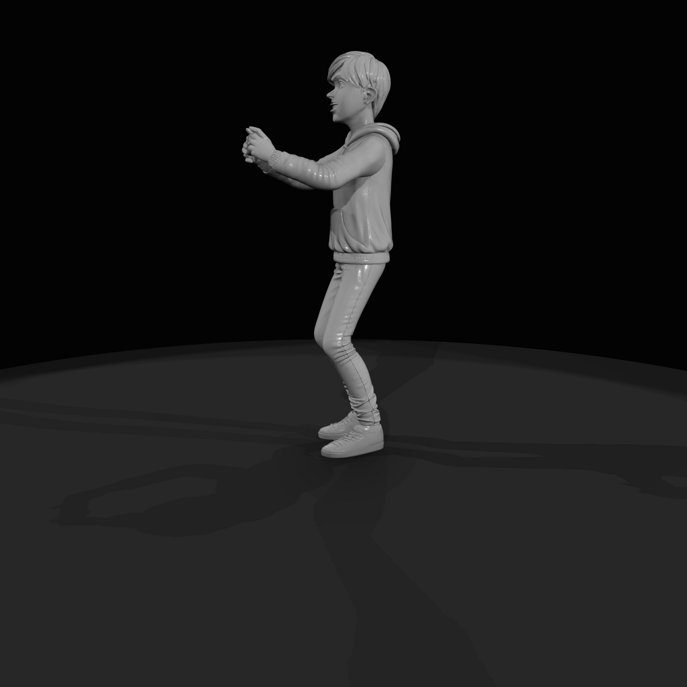 Crime Scene Onlooker Figure (2010s) — Zachary Zack
