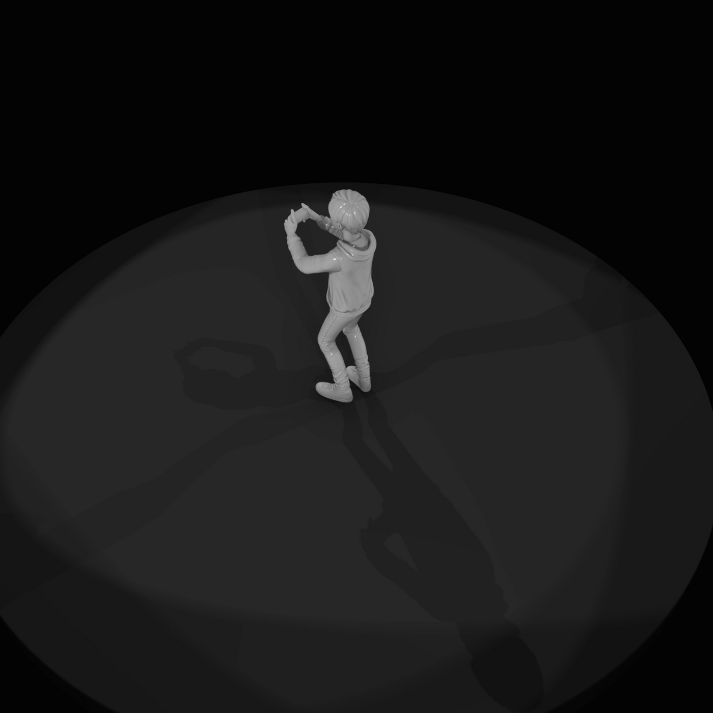 Crime Scene Onlooker Figure (2010s) — Zachary Zack