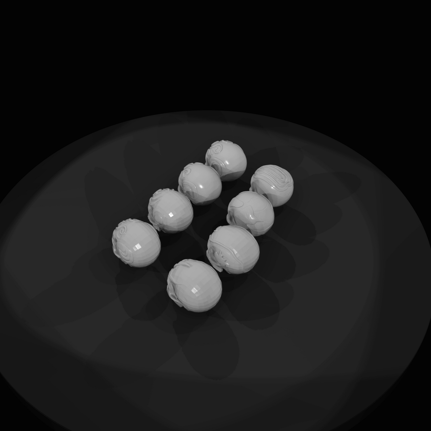 Decorated Skulls (estimated)