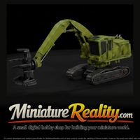 deere-909-forestry-harvester-3d-printable-miniature-413825 — thumbnail 1
