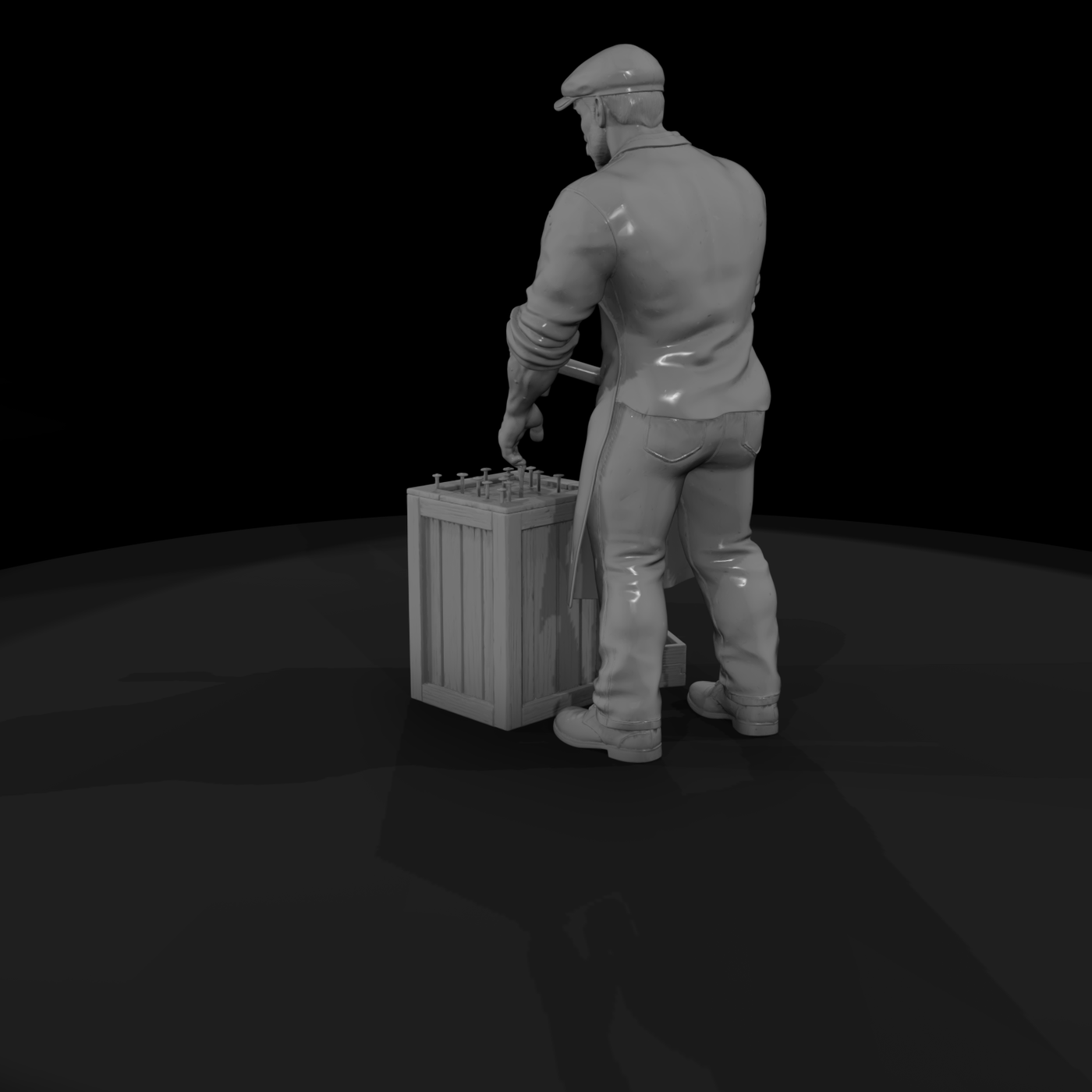 Dock Workers Figures Set