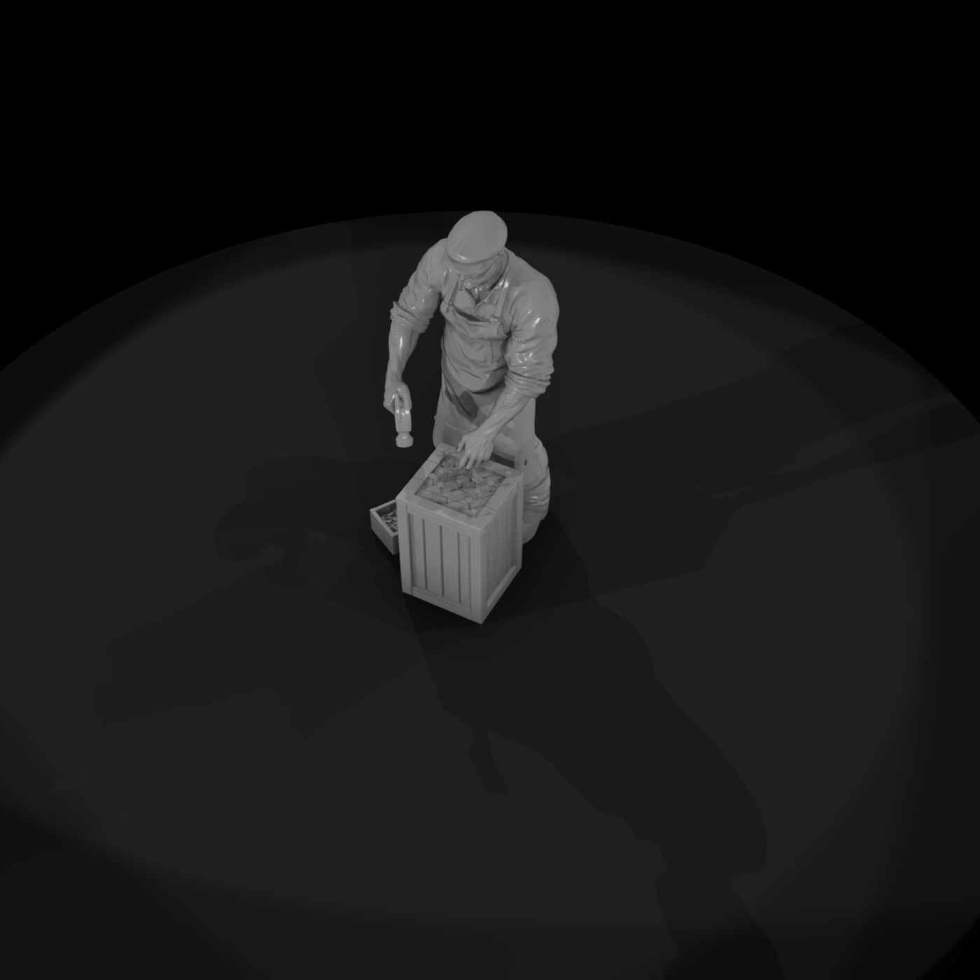 Dock Workers Figures Set