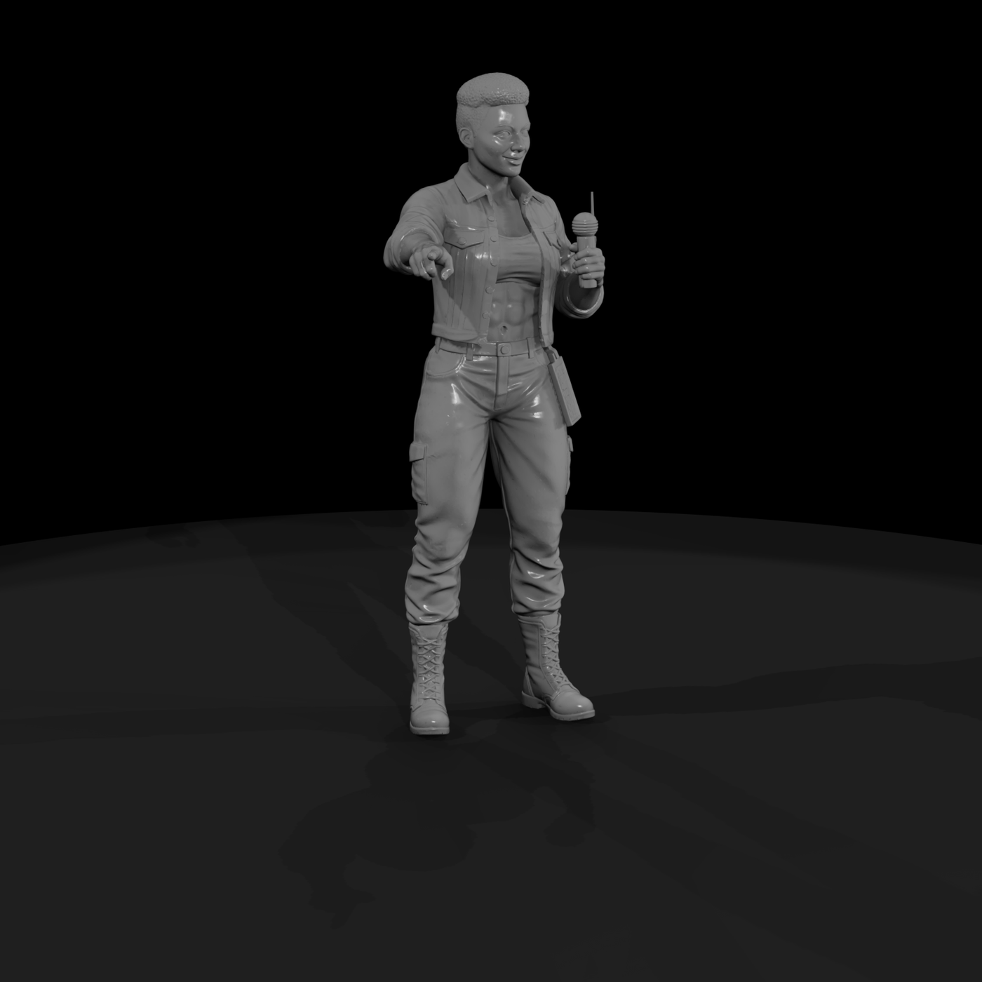 Dock Workers Figures Cluster