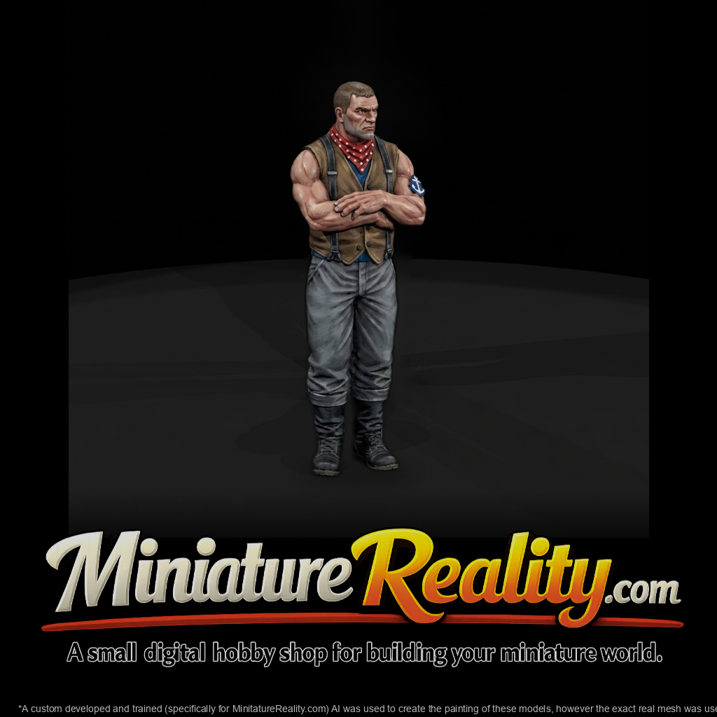 Dock Workers Miniature Figures