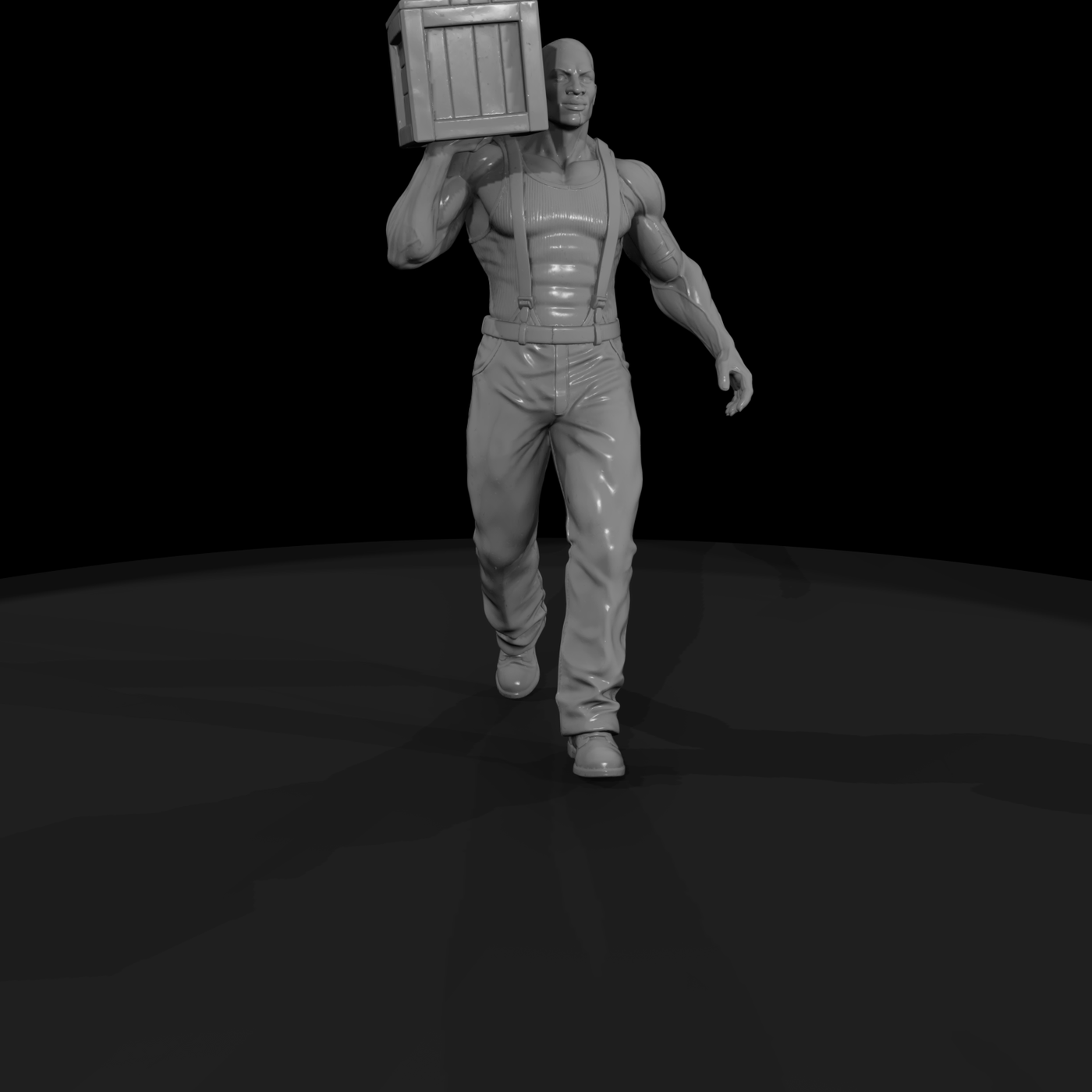 Dock Workers Figure Group