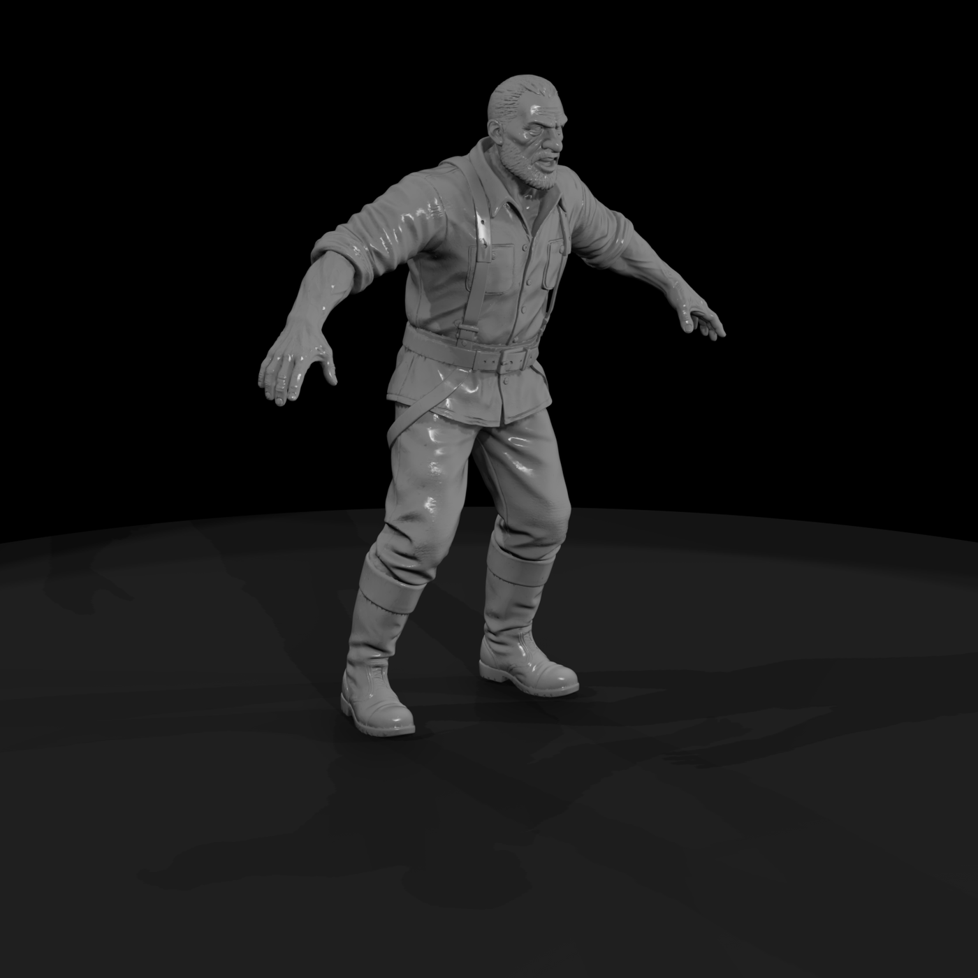 Dock Workers Figure Group