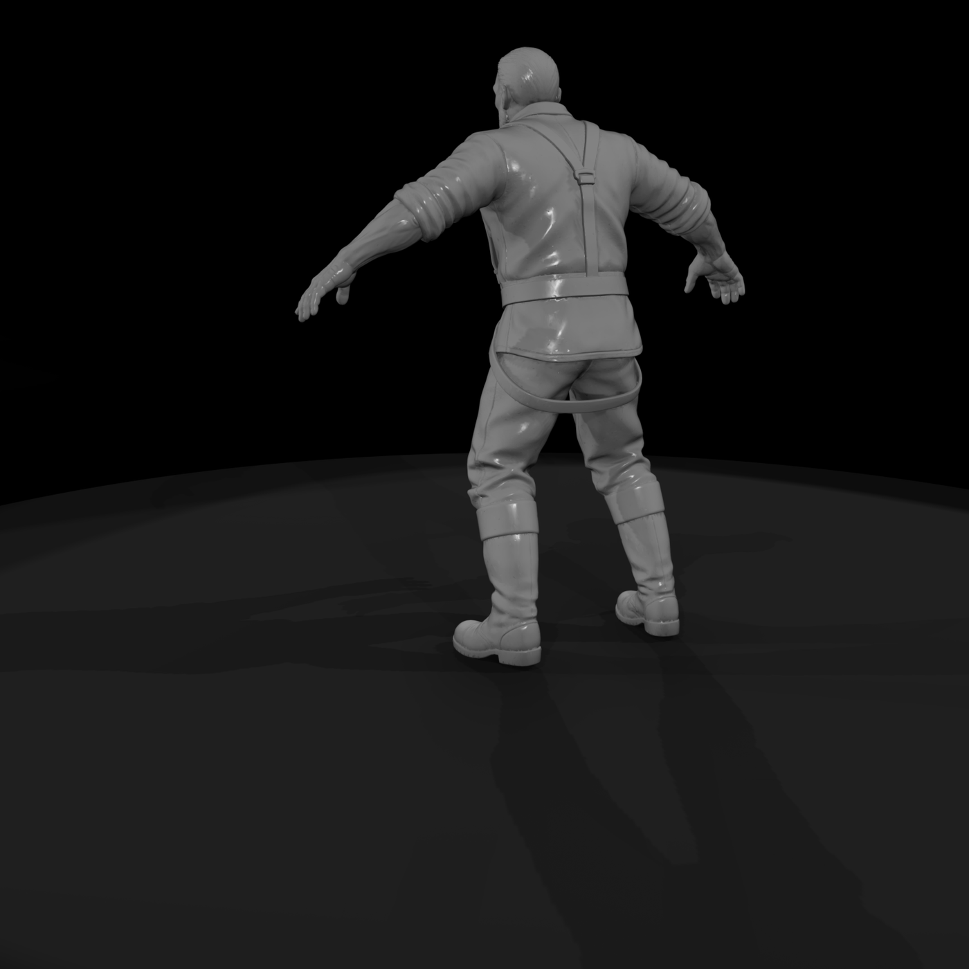 Dock Workers Figure Group