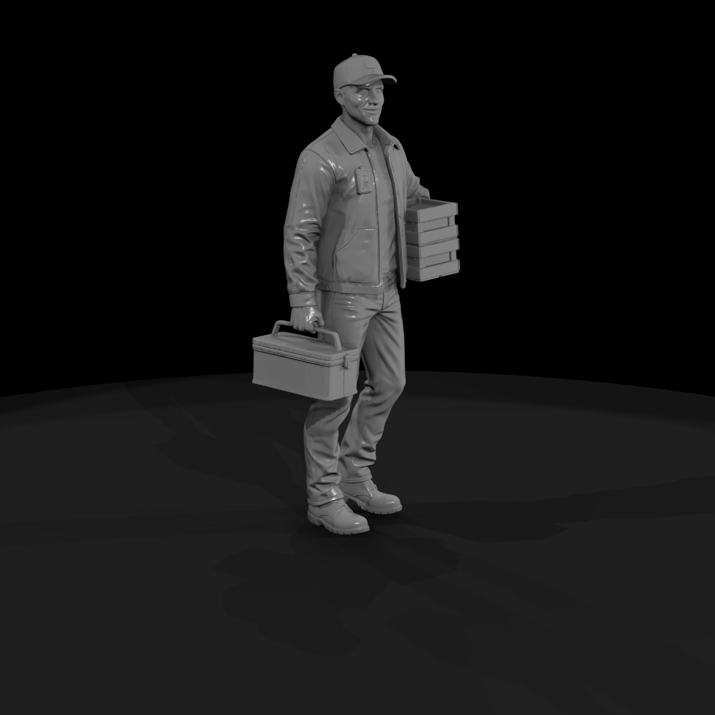 Dock Workers Vignette