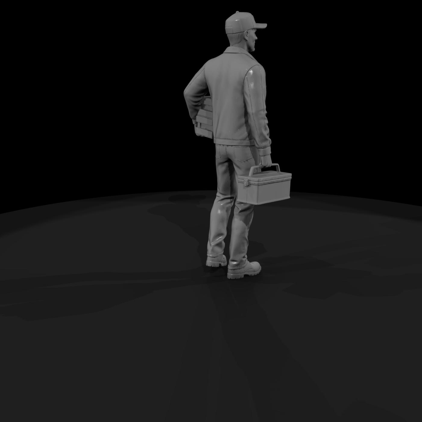 Dock Workers Vignette