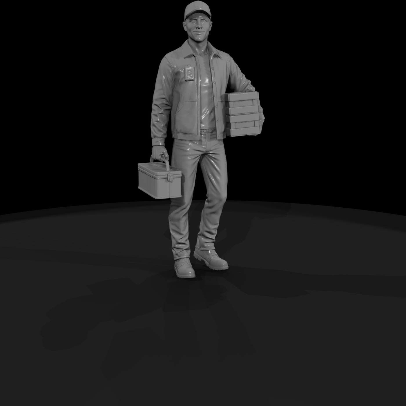 Dock Workers Vignette