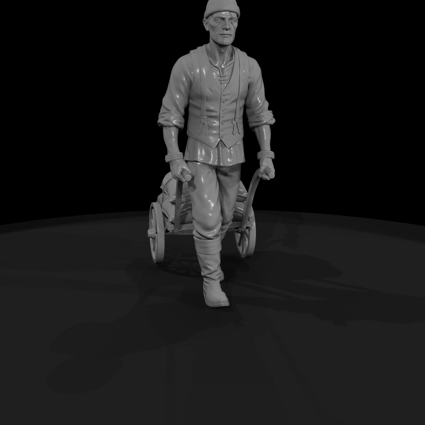 Dock Workers Figures Set