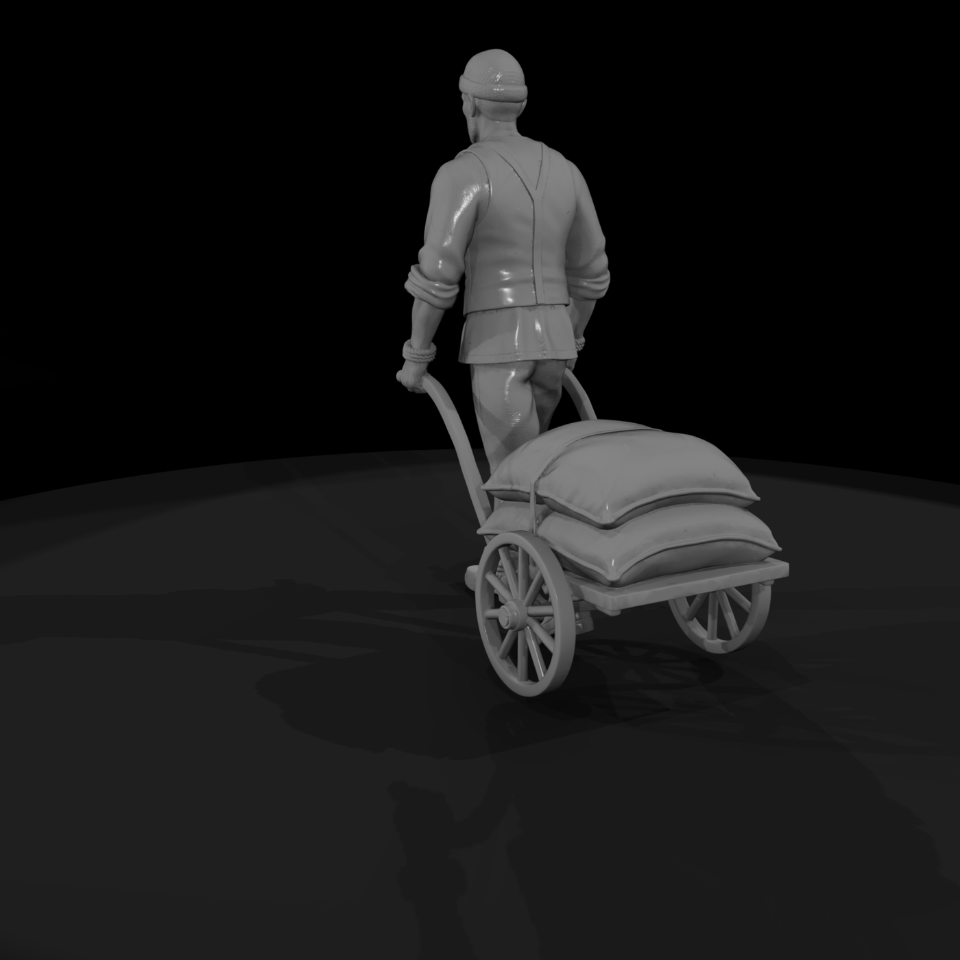 Dock Workers Figures Set