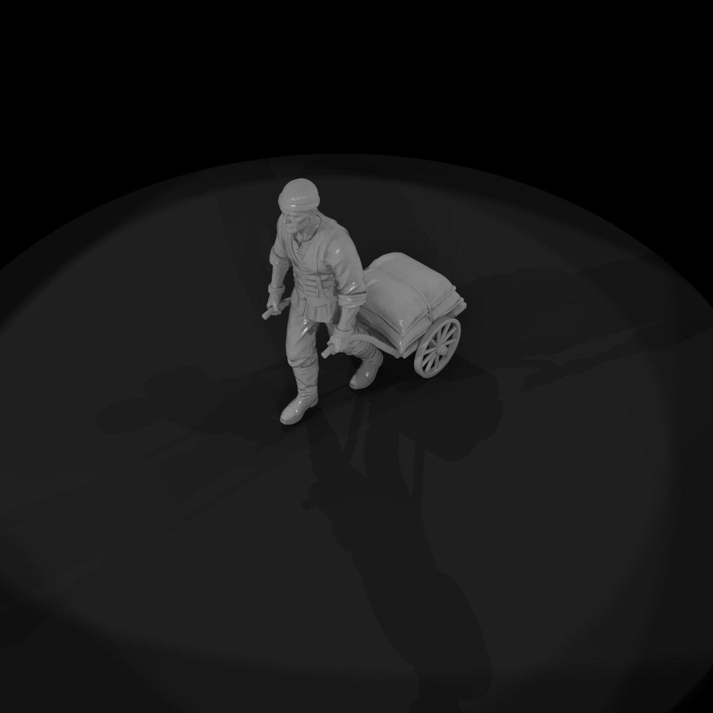 Dock Workers Figures Set