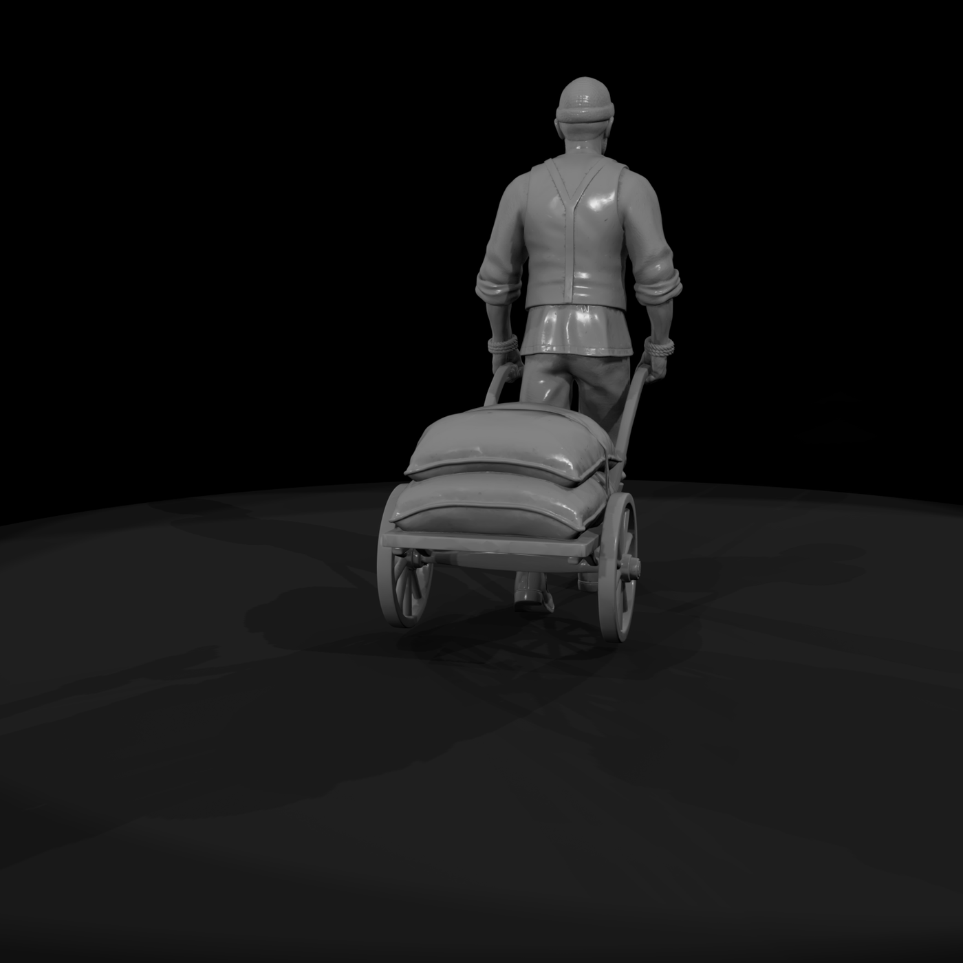 Dock Workers Figures Set