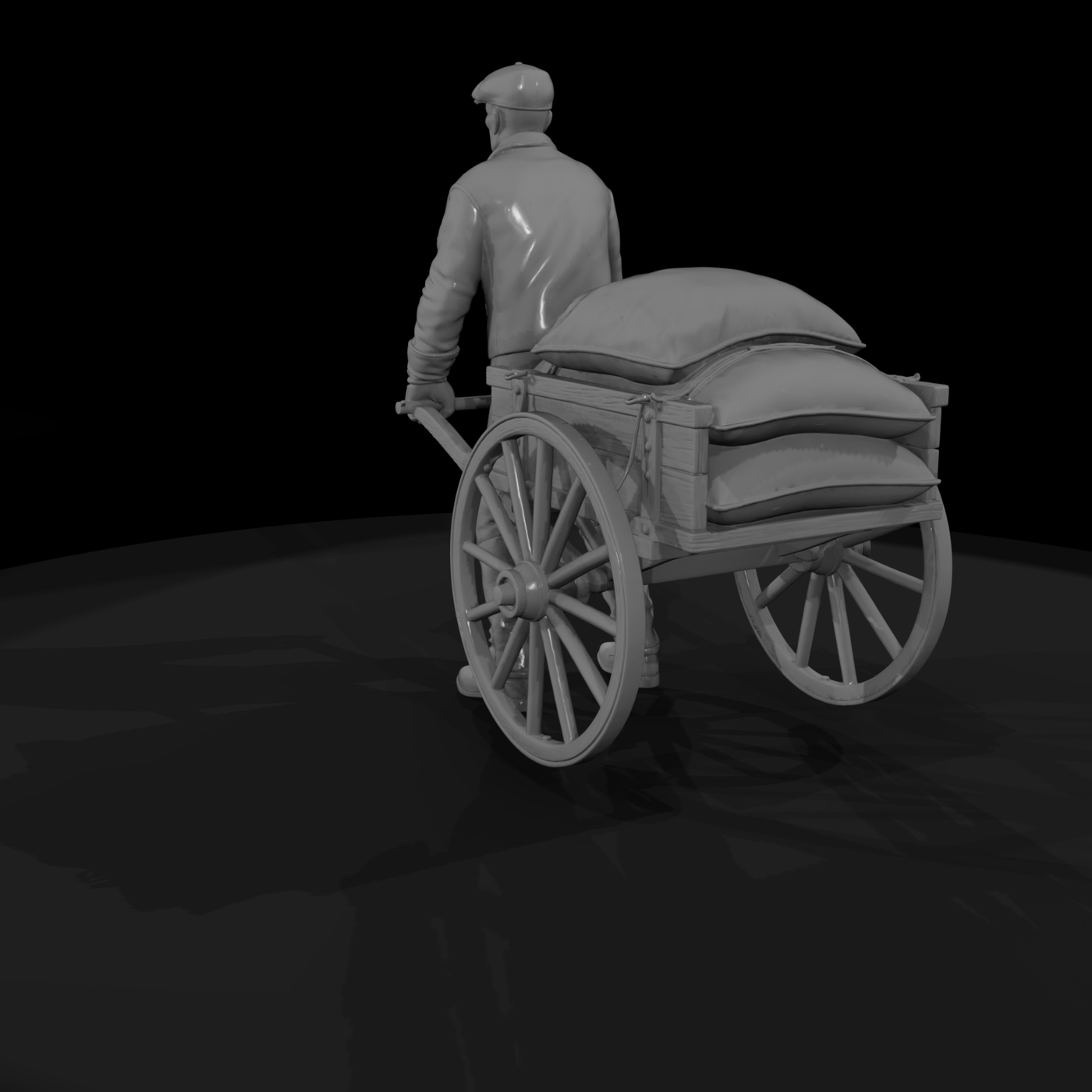Dock Workers Figures Set