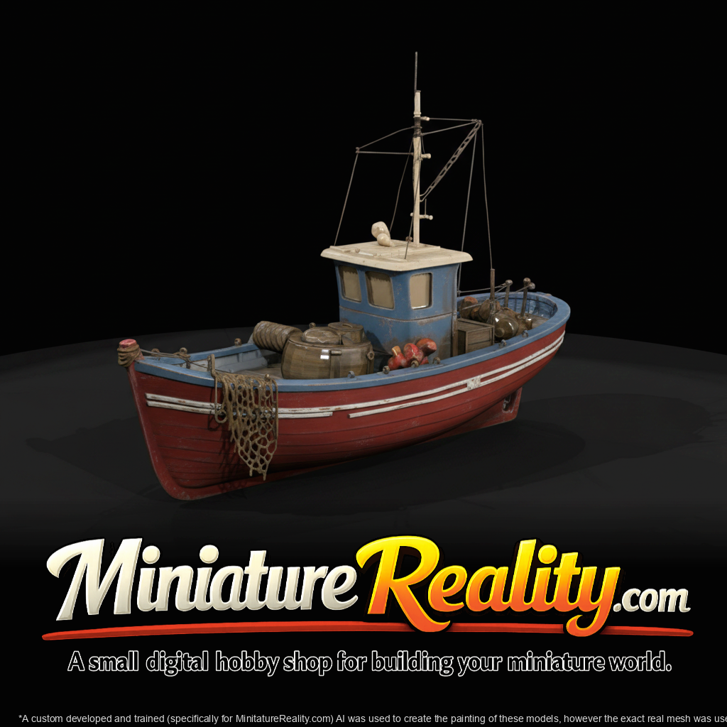 Dock Worker Figure (estimated) — Fishing Boat