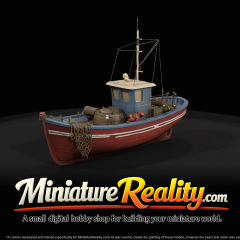 Dock Worker Figure (estimated) — Fishing Boat