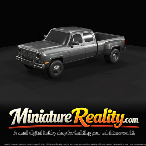 Dodge Ram W350 Crew Cab Dually - 1983 (estimated)