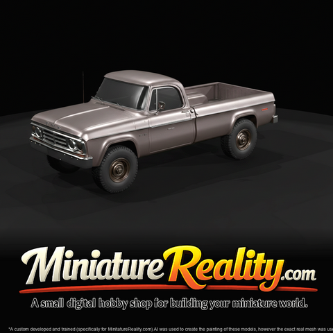 Dodge W200 Power Wagon Crew Cab - 1970 (1970)