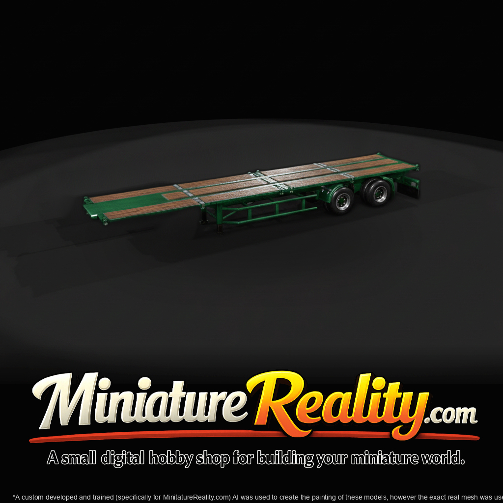Double 20' Container Chassis Trailer