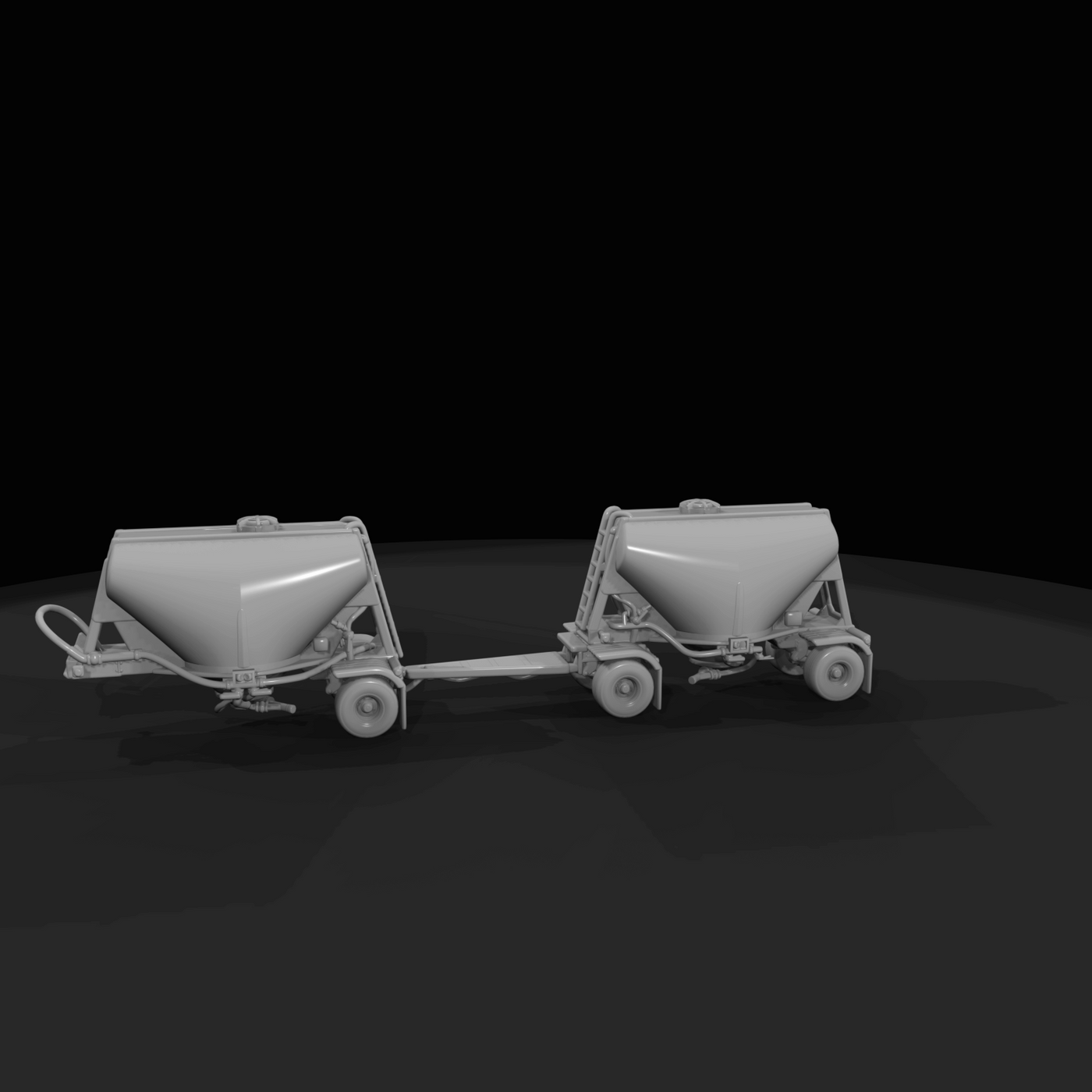 Dry Bulk Trailer Double (estimated)