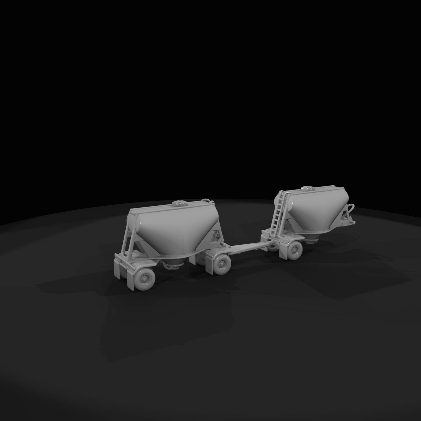 Dry Bulk Trailer Double (estimated)