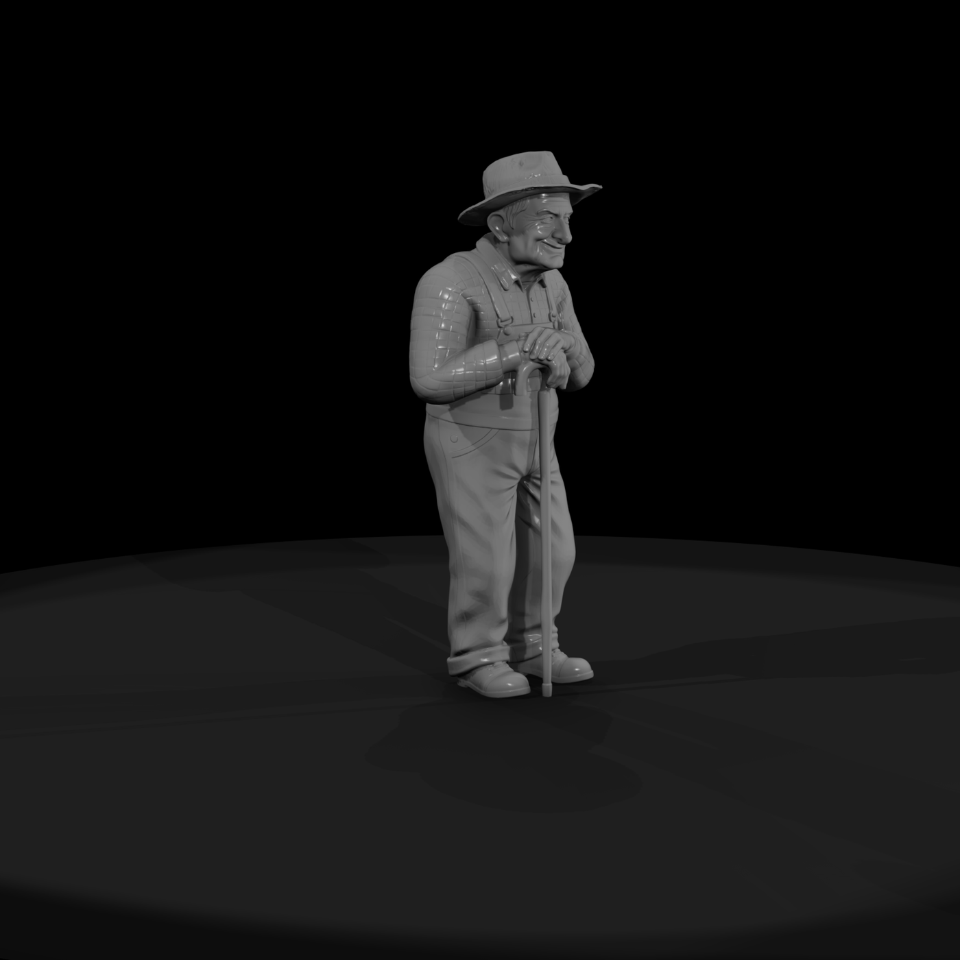 elderly farmer