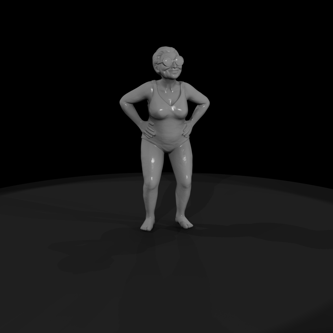 elderly female