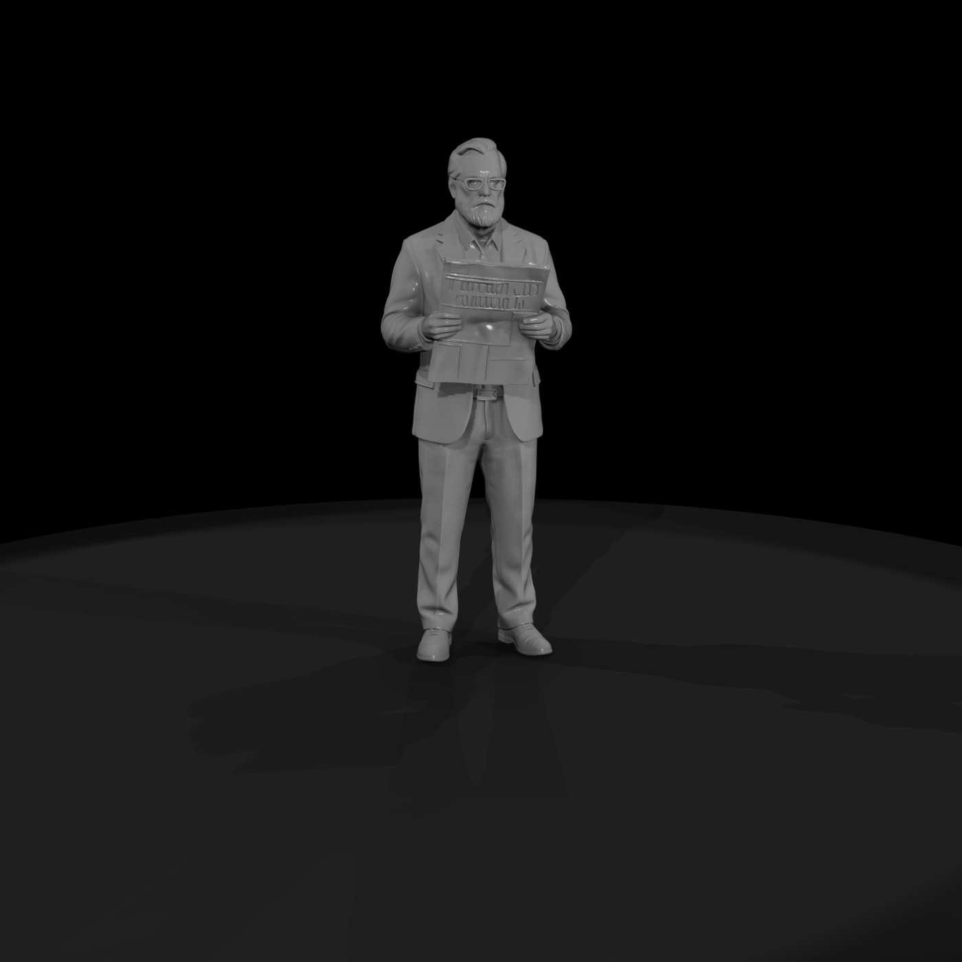 elderly white man