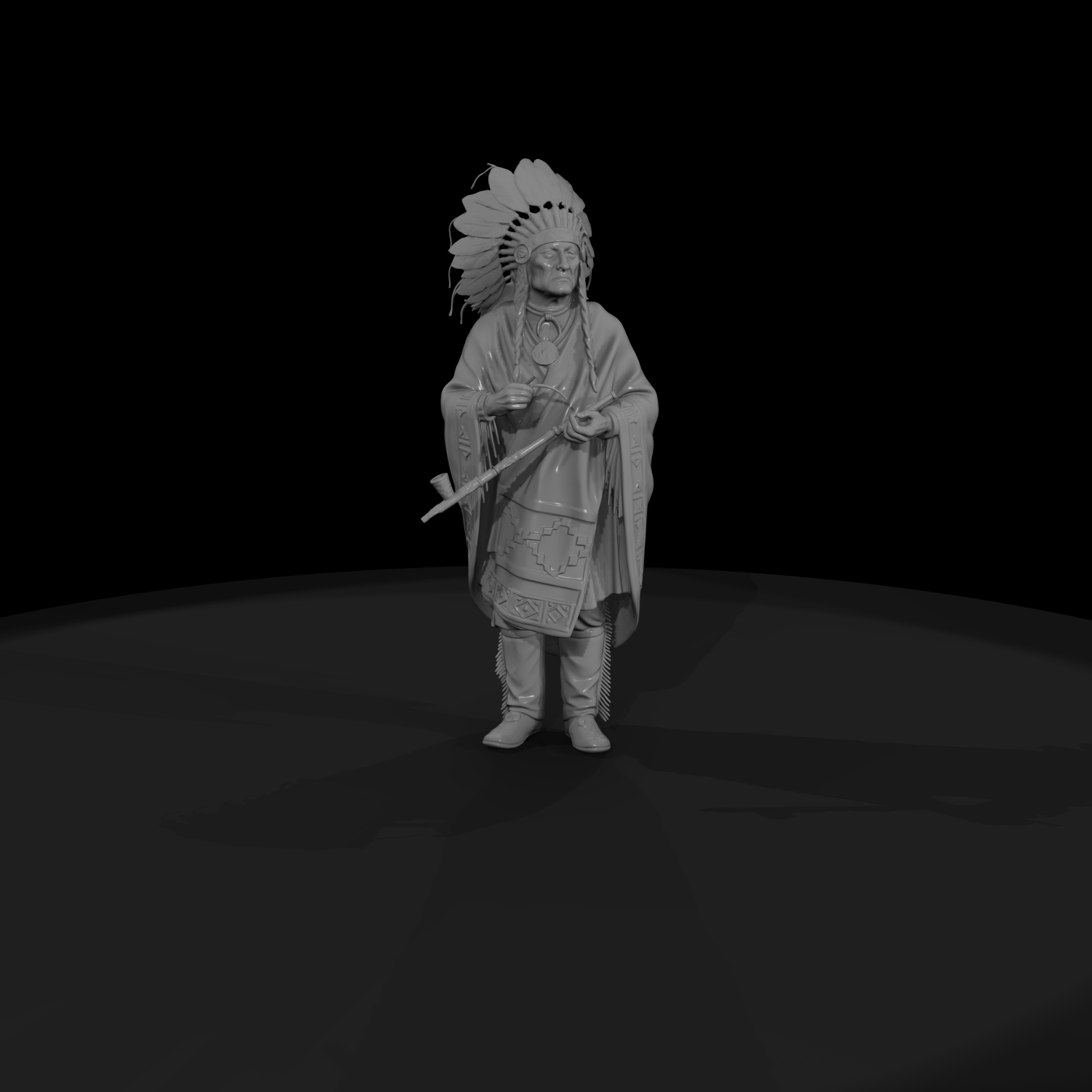 elderly male chief