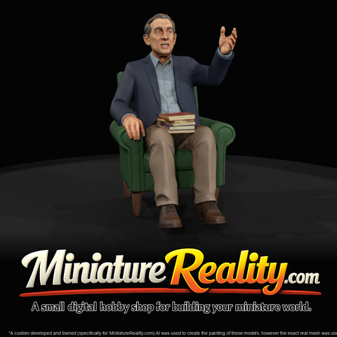 elderly male comic