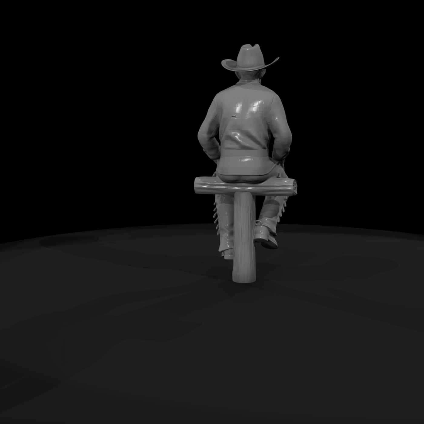 elderly rancher